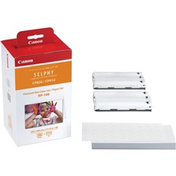 Canon RP108 Selphy Colour Ink Cartridge And Paper Pack 