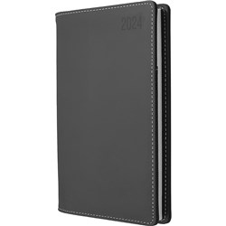 Debden Associate II Diary B6/7 Slimline Week To View Grey