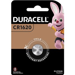 Duracell Speciality Lithium Button Battery 1620
