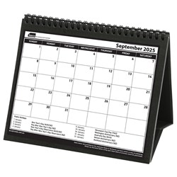 Sasco Desk Calendar 210 x 180mm Month To View 