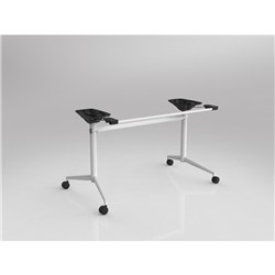 OLG Uni Flip Table Frame Only To Suit Tops 1800-2200W x 600-900mmD White
