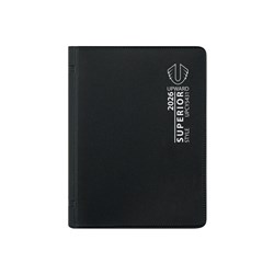 Upward Superior Diary A7 Week To View Black 