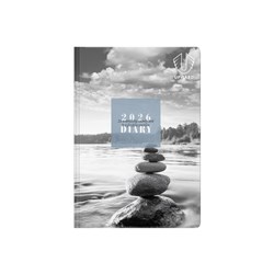 Upward Fashion Diary A6 Week To View Stone 