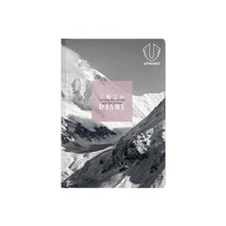 Upward Fashion Diary A6 Week To View Mountain 