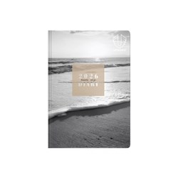 Upward Fashion Diary A6 Week To View Beach 