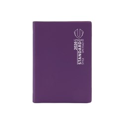Upward Standard Diary A7 Week To View Purple 
