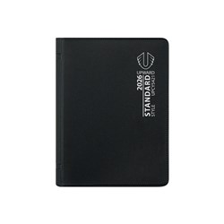 Upward Standard Diary A7 Week To View Black 