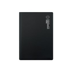 Upward Standard Diary A5 Day To Page Black 