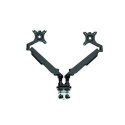 OLG Slingshot Dual Monitor Arm Black 