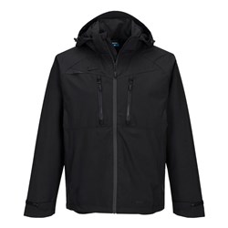 Portwest DX4 Rain Jacket Large Black 
