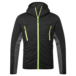 Portwest EV4 Insulated Hybrid Jacket Medium Black 