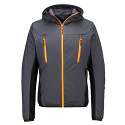 Portwest EV4 Insulated Hybrid Jacket Extra Large Metal Grey 