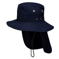 Portwest Wide Brim Hat Large/Extra Large Navy 