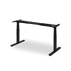 Ergovida Desk Frame Only Suits Tops 1000-1700W Black 