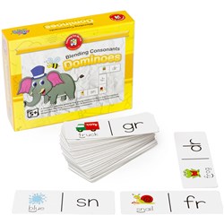 Learning Can Be Fun Blending Consonants Dominoes 