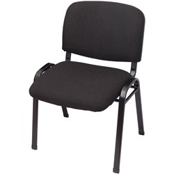 Rapidline Nova Stackable Visitor Chair Black