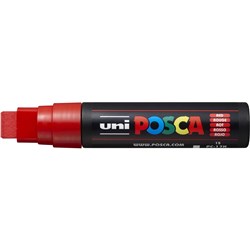 Uni Posca PC-17K Paint Marker Extra Broad 15mm Chisel Tip  Red