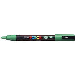 Uni Posca PC-3M Paint Marker  Fine 1.3mm Bullet Tip Green