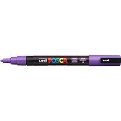 Uni Posca PC-3M Paint Marker Fine 1.3mm Bullet Tip Violet