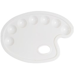 Jasart Plastic Palette Kidney 
