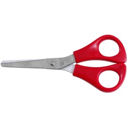 Celco School Scissors Kindy 135mm Blunt Tip Red Handle 