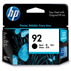 HP 92 Ink Cartridge Black C9362WA