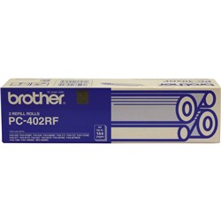 Brother PC-402RF Fax Refill Roll 2 Pack