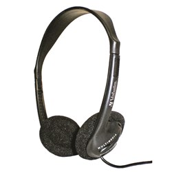 Verbatim Multimedia Headphones With Volume Control Grey