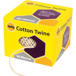 Marbig Cotton Twine 80 Metres Natural 