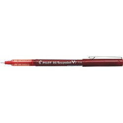 Pilot BX-V7 Hi-Tecpoint Pen Rollerball Fine 0.7mm Red  