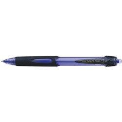 Uni SN220 Power Tank Ballpoint Pen Retractable Medium 1mm Blue