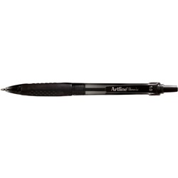 Artline 8410 Ballpoint Pen Retractable Grip Medium 1mm Black