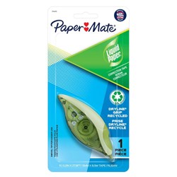 Paper Mate Liquid Paper Correction Tape Dryline Grip  5mm x 8.5m 60% Recycled
