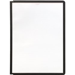 Durable Sherpa Display System Panels A4 For Sherpa Extension Module Black Pack Of 5