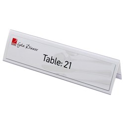 Rexel Name Plates 210 x 59mm Large Box Of 25 