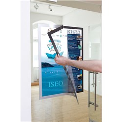 Durable Duraframe Poster Sign Holder A1 Black 