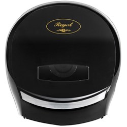 Regal Toilet Roll Dispenser Single Black 