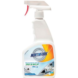 Northfork Hospital Grade Disinfectant Spray On Wipe Off Surface Cleaner Spray 750ml