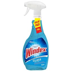 Windex Glass Cleaner Trigger 750ml 