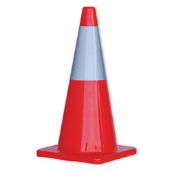 Zions Traffic Cone Reflective 700mm Orange 