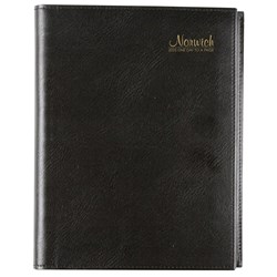 Cumberland Norwich Diary A5 Day To Page Black