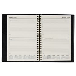 Cumberland Norwich Diary A5 2 Days To Page Black