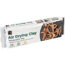 Edvantage Air Drying Clay 1kg Terracotta  