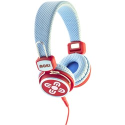 Moki Kids Safe Headphones Blue Red 
